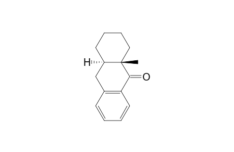 9(2H)-Anthracenone, 1,3,4,4a,9a,10-hexahydro-9a-methyl-, (4aR-trans)-