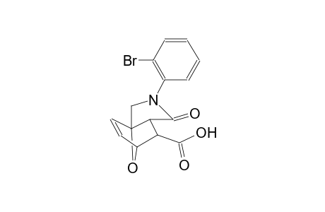 3-(2-bromophenyl)-4-oxo-10-oxa-3-azatricyclo[5.2.1.0~1,5~]dec-8-ene-6-carboxylic acid