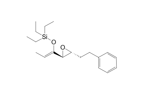 Triethyl(((Z)-1-((2S,3R)-3-phenethyloxiran-2-yl)prop-1-en-1-yl)oxy)silane
