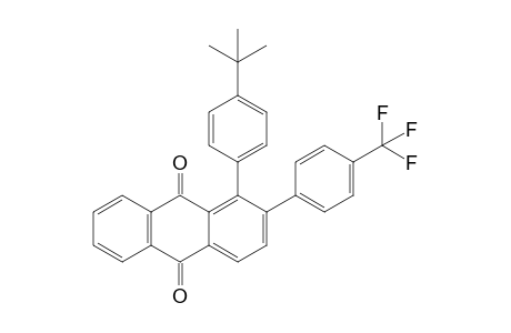 1-(4-tert-Butylphenyl)-2-[4-(trifluoromethyl)phenyl]anthraquinone