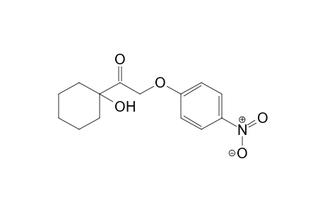 1-(1-Hydroxycyclohexyl)-2-(4-nitrophenoxy)ethan-1-one