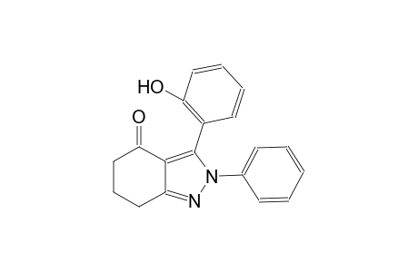 4H-indazol-4-one, 2,5,6,7-tetrahydro-3-(2-hydroxyphenyl)-2-phenyl-