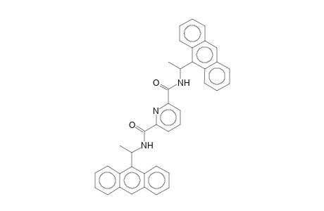 Pyridin-2,6-dicarbonsaeure-bis-[(+)-1-(9-anthryl)ethylamid]
