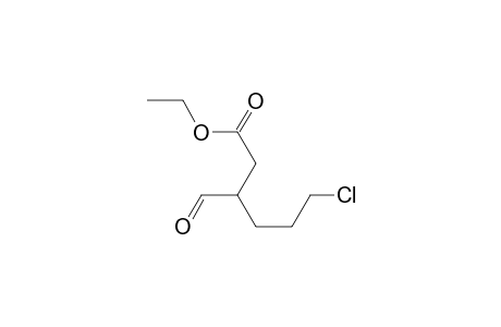Hexanoic acid, 6-chloro-3-formyl-, ethyl ester