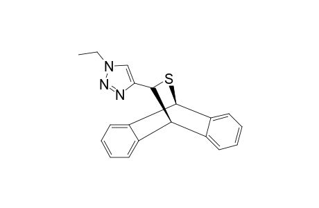 1-Ethyl-4-[9,10-dihydro-10,9-(epithiomethano)anthracen-12-yl]-1,2,3-triazole