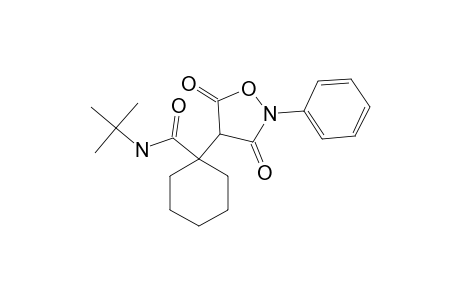 N1-(TERT.-BUTYL)-1-(3,5-DIOXO-2-PHENYL-TETRAHYDRO-4-ISOXAZOLYL)-1-CYCLOHEXANE-CARBOXAMIDE