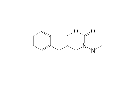 Methyl N-(dimethylamino)-N-(1-methyl-3-phenyl-propyl)carbamate