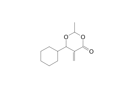6-Cyclohexyl-2-methyl-5-methylene-1,3-dioxan-4-one