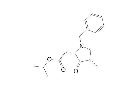 (cis/trans)-Isopropyl (1'-benzyl-4'-methyl-3'-oxopyrrolidin-2'-yl)-acetate