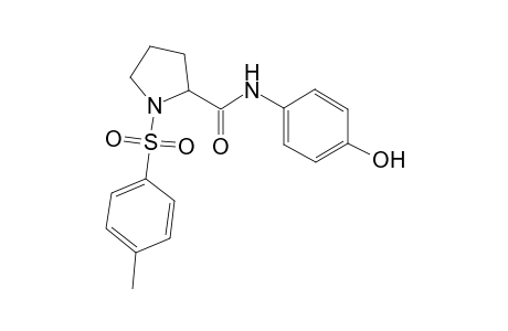 N-(4-hydroxyphenyl)-1-[(4-methylphenyl)sulfonyl]-2-pyrrolidinecarboxamide