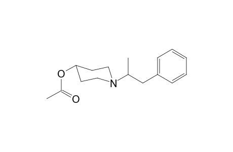 1-(1-Phenylpropan-2-yl)piperidin-4-yl acetate
