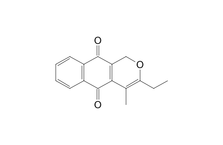 3-Ethyl-4-methyl-1H-naphtho[2,3-c]pyran-5,10-dione