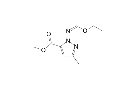 Methyl 1-[(ethoxymethylene)amino]-3-methyl-1,2-pyrazole-5-carboxylate