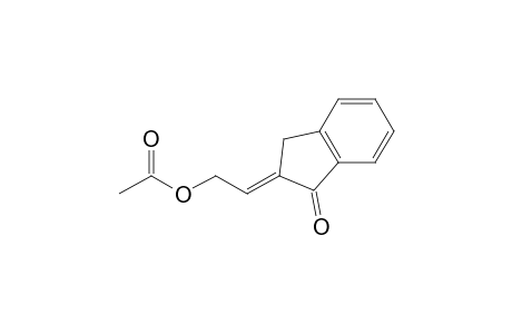 2-(2-Acetoxyethylidene)indan-1-one