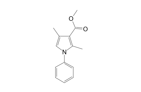 2,4-DIMETHYL-3-METHOXYCARBONYL-1-PHENYL-PYRROLE