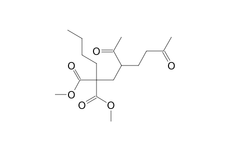Methyl 2-butyl-4-acetyl-2-(methoxycarbonyl)-7-oxooctanoate