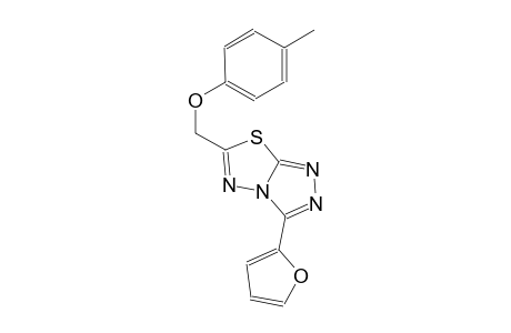 3-(2-furyl)-6-[(4-methylphenoxy)methyl][1,2,4]triazolo[3,4-b][1,3,4]thiadiazole