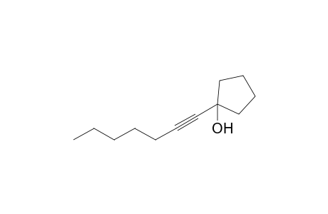 1-(Heptynyl)cyclopentan-1-ol