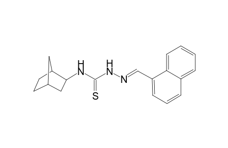 1-(3-bicyclo[2.2.1]heptanyl)-3-[(E)-1-naphthalenylmethylideneamino]thiourea