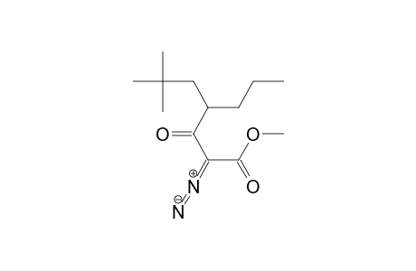 Methyl 2-diazo-6,6-dimethyl-3-oxo-4-propylheptanoate