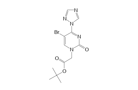 5-BROMO-N-(1)-(TERT.-BUTOXYCARBONYLMETHYL)-4-N-(1)-(1,2,4-TRIAZOLYL)-URACIL