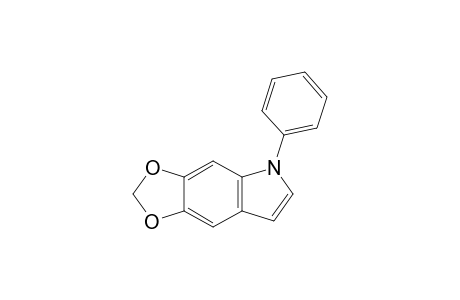 1-Phenyl[1,3]dioxolo[4,5-f]indole