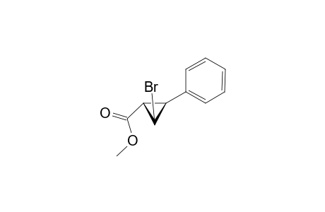 Methyl (1R*,2R*,3S*)-2-Bromo-8-phenylcyclopropanecarboxylate