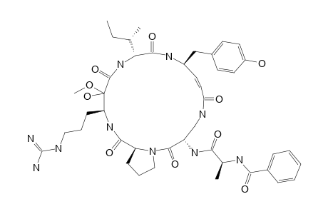 CYClOTHEONAMIDE-E2;MAJOR_CONFORMER;B-HEMIACETALE