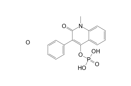 1,2-Dihydro-1-methyl-2-oxo-3-phenylquinolin-4-yl dihydrogenphosphate hydrate