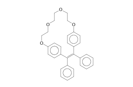 9,12,15,18-Tetraoxa(2,10)[24]paracyclophan-1-ene, 1,2-diphenyl-