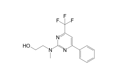 2-[methyl-[4-phenyl-6-(trifluoromethyl)-2-pyrimidinyl]amino]ethanol