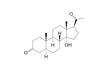 14-.alpha.-Hydroxypregnane-2,3-dione