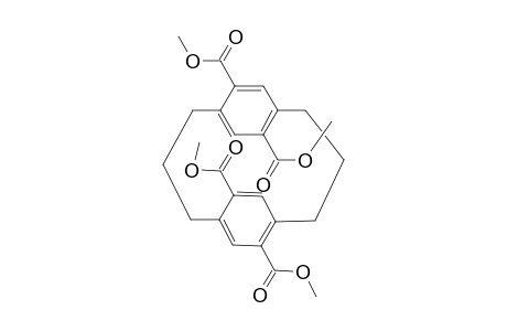 Tetramethyl pseudogem[3.3]paracyclophane-5,8,14,17-tetracarboxylate
