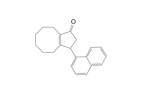 3-(1-Naphthyl)-2,3,4,5,6,7,8,9-octahydrocyclopentacycloocten-1-one