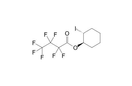 trans-2-Iodocyclohexyl heptafluorobutyrate