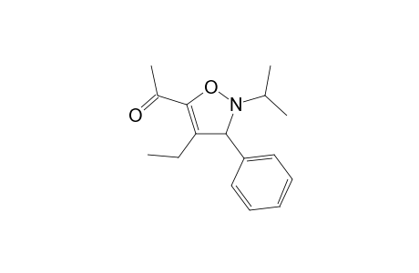 1-(4-Ethyl-2-isopropyl-3-phenyl-2,3-dihydro-isoxazol-5-yl)-ethanone