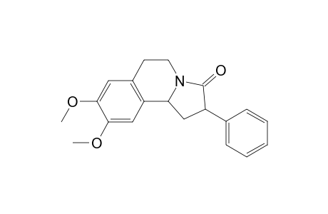 8,9-Dimethoxy-2-phenyl-1,5,6,10b-tetrahydropyrrolo[2,1-a]isoquinolin-3(2H)-one