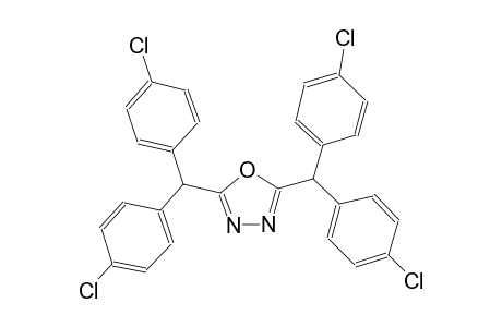 2,5-bis[bis(4-chlorophenyl)methyl]-1,3,4-oxadiazole