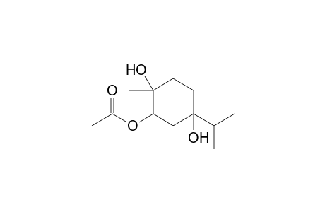 2-Acetoxy-p-menthane-1,4-diol