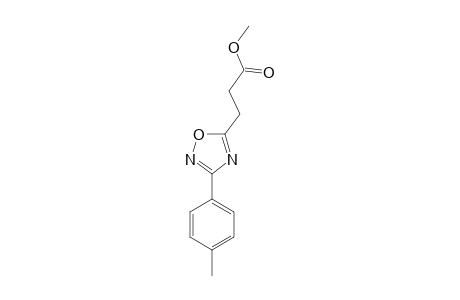 METHYL-3-[3-(PARA-TOLYL)-1,2,4-OXADIAZOL-5-YL]-PROPIONATE