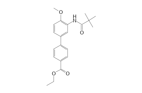 Ethyl 4'-Methoxy-3'-pivalamidobiphenyl-4-carboxylate