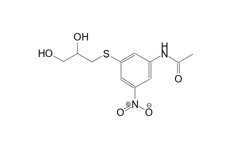 N-{3-[(2,3-dihydroxypropyl)sulfanyl]-5-nitrophenyl}acetamide