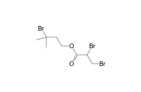 3-Bromo-3-methylbutyl 2,3-dibromopropanoate