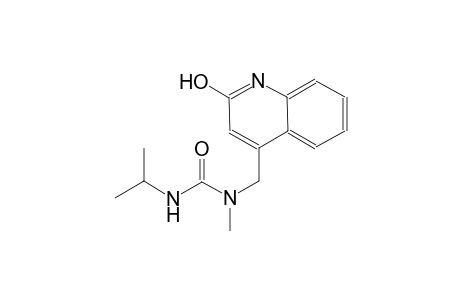 urea, N-[(2-hydroxy-4-quinolinyl)methyl]-N-methyl-N'-(1-methylethyl)-