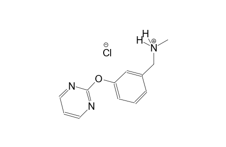 benzenemethanaminium, N-methyl-3-(2-pyrimidinyloxy)-, chloride