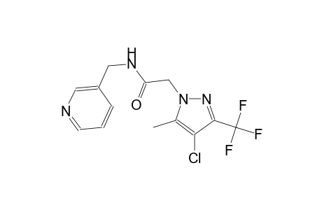 1H-pyrazole-1-acetamide, 4-chloro-5-methyl-N-(3-pyridinylmethyl)-3-(trifluoromethyl)-