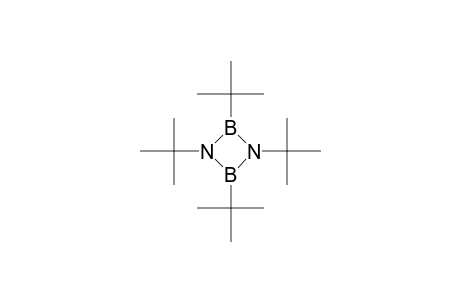 1,3,2,4-Diazadiboretidine, 1,2,3,4-tetrakis(1,1-dimethylethyl)-