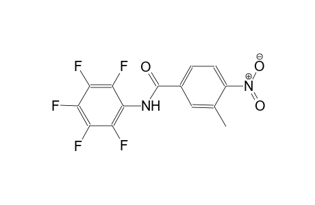 3-methyl-4-nitro-N-(2,3,4,5,6-pentafluorophenyl)benzamide