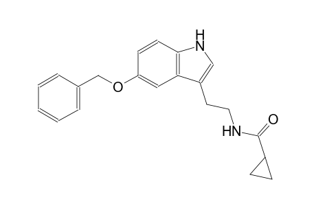 N-{2-[5-(benzyloxy)-1H-indol-3-yl]ethyl}cyclopropanecarboxamide