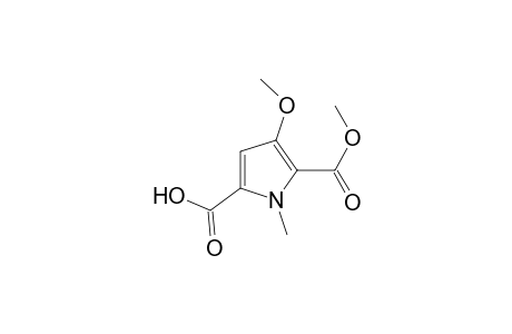 2-Carboxy-4-methoxy-5-(methoxycarbonyl)-1-methylpyrrole